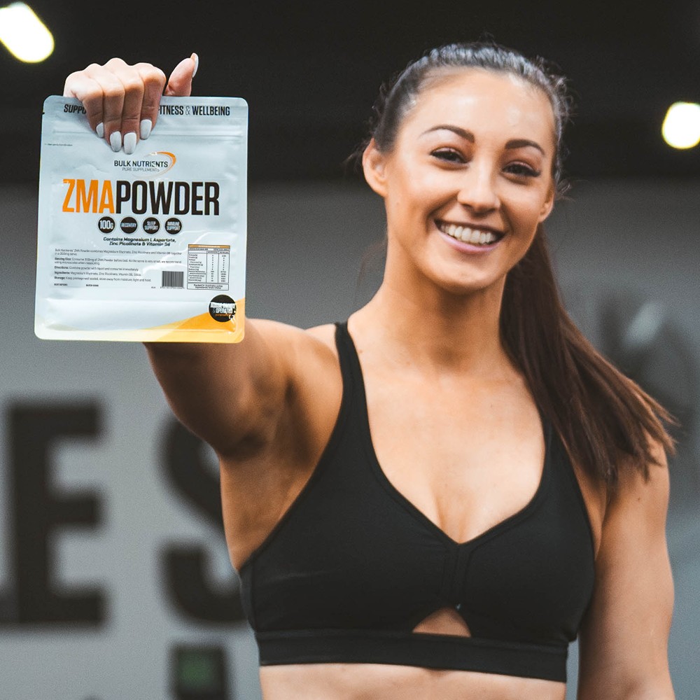 The combination of Zinc, Magnesium, and Vitamin B6 in Bulk Nutrients' ZMA Powder has demonstrated advantageous results for athletes.