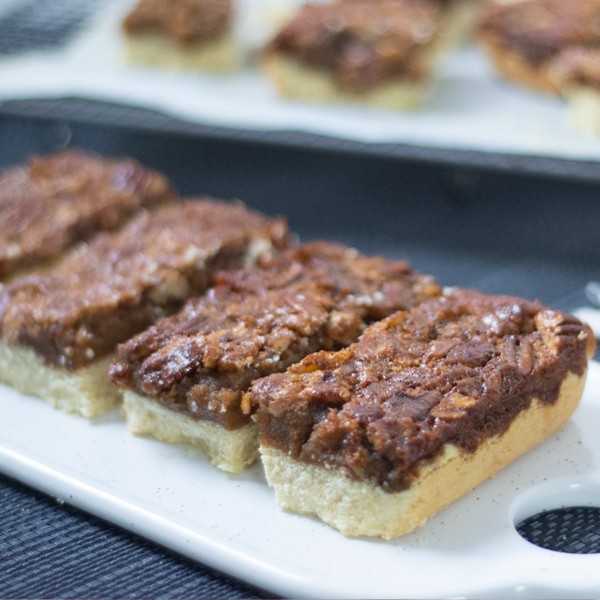 High Protein Snack Sized Pecan Protein Bars recipe from Bulk Nutrients