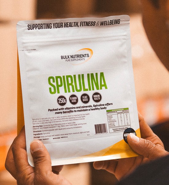 Bulk Nutrients' Spirulina packed with vitamins and minerals offers many benefits to maintain a healthy body