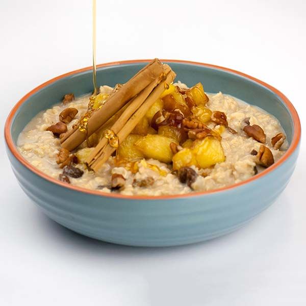 High Protein Winter Apple Spiced Oats Recipe from Bulk Nutrients