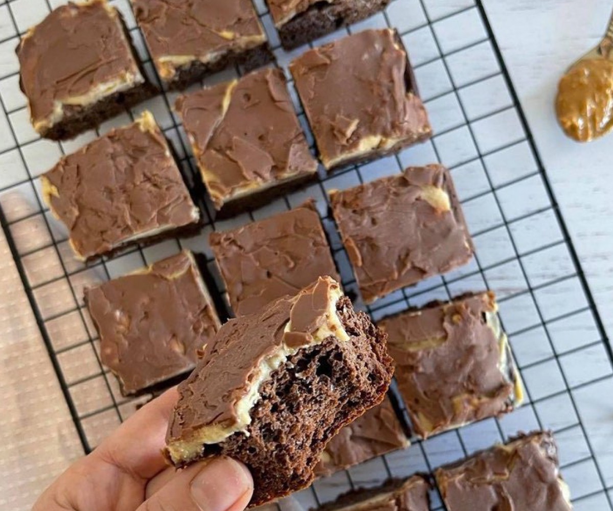 Caramel Slice Brownies