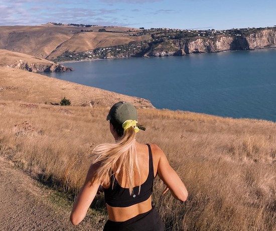 BN Ambassadors Nicola Macbeth on the Godley Head Track
