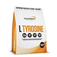 Bulk Nutrients' L Tyrosine Powder lactose free and like all amino acids does not contain any gluten in the raw ingredients