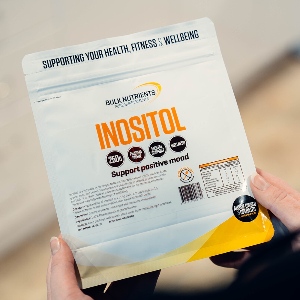 Bulk Nutrients' Inositol supports mental wellbeing