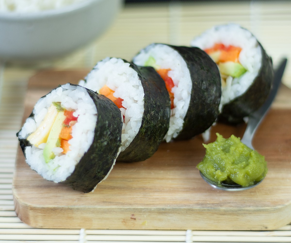 Bulk Nutrients Recipe - Tamagoyaki -  Vegetarian Egg Omelette Sushi