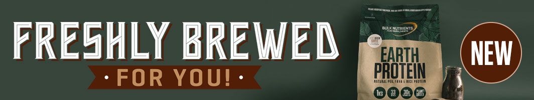 Freshly Brewed for you! New Cold Brew Coffee Earth Protein.