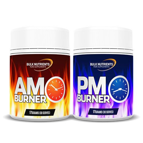 AM and PM Burner are scientifically formulated to aid weight control all day