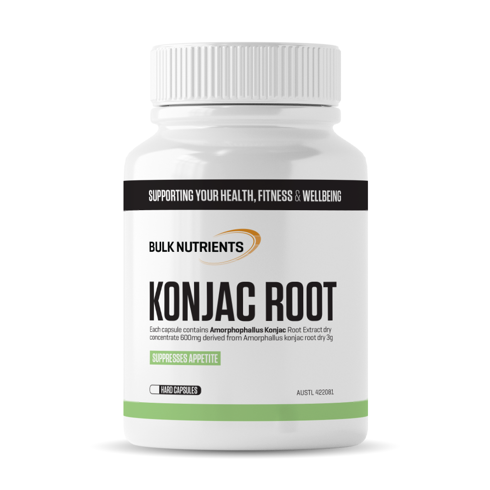 Konjac Root Capsules, Appetite Control, Feeling Full