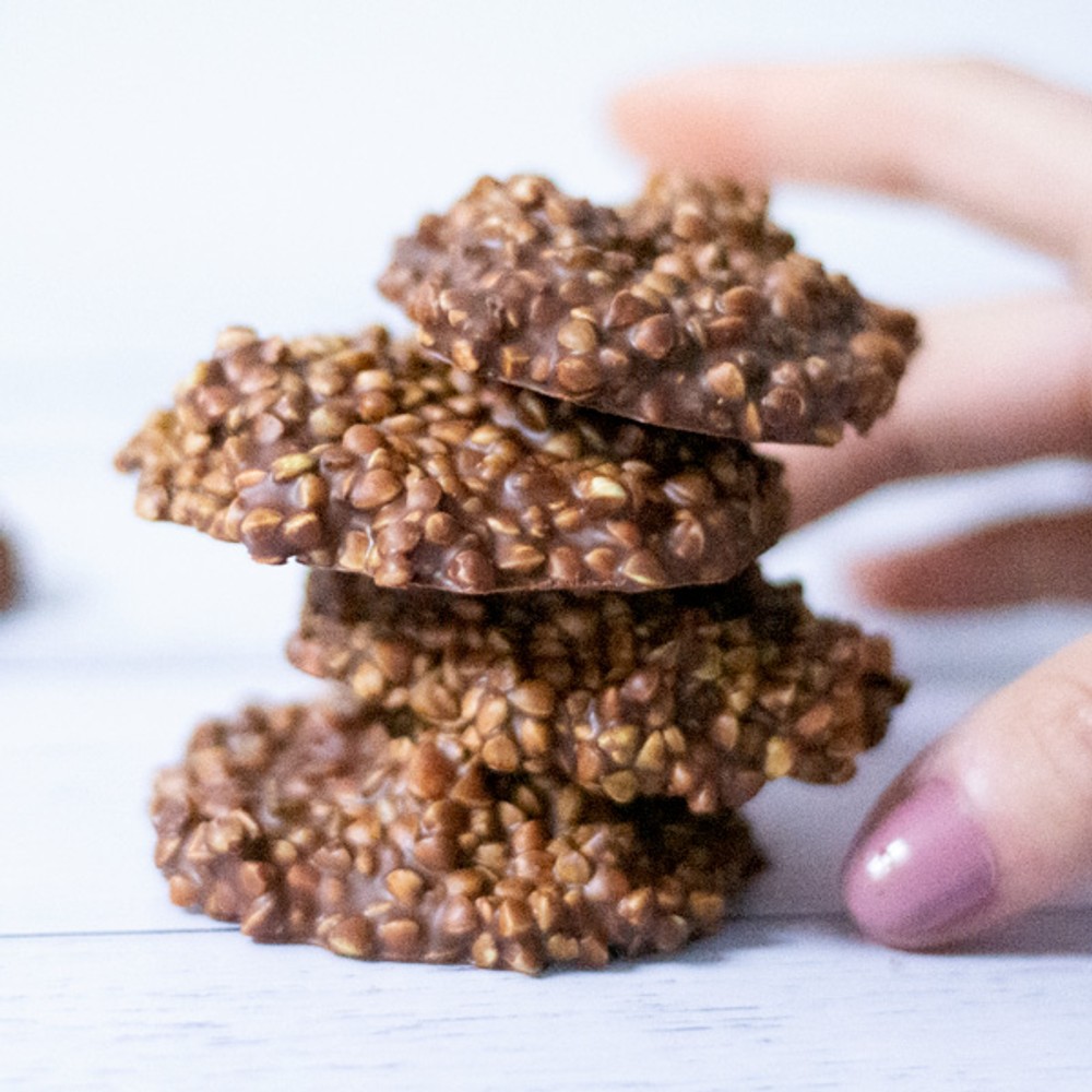 Crispy Chocolate Quinoa Cookies | Bulk Nutrients Recipe