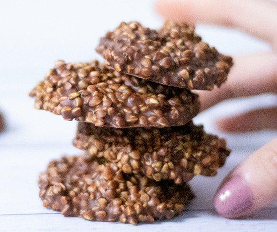 Crispy Chocolate Quinoa Cookies recipe from Bulk Nutrients