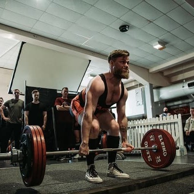 Training for a powerlifting competition with powerlifter Dave Napper