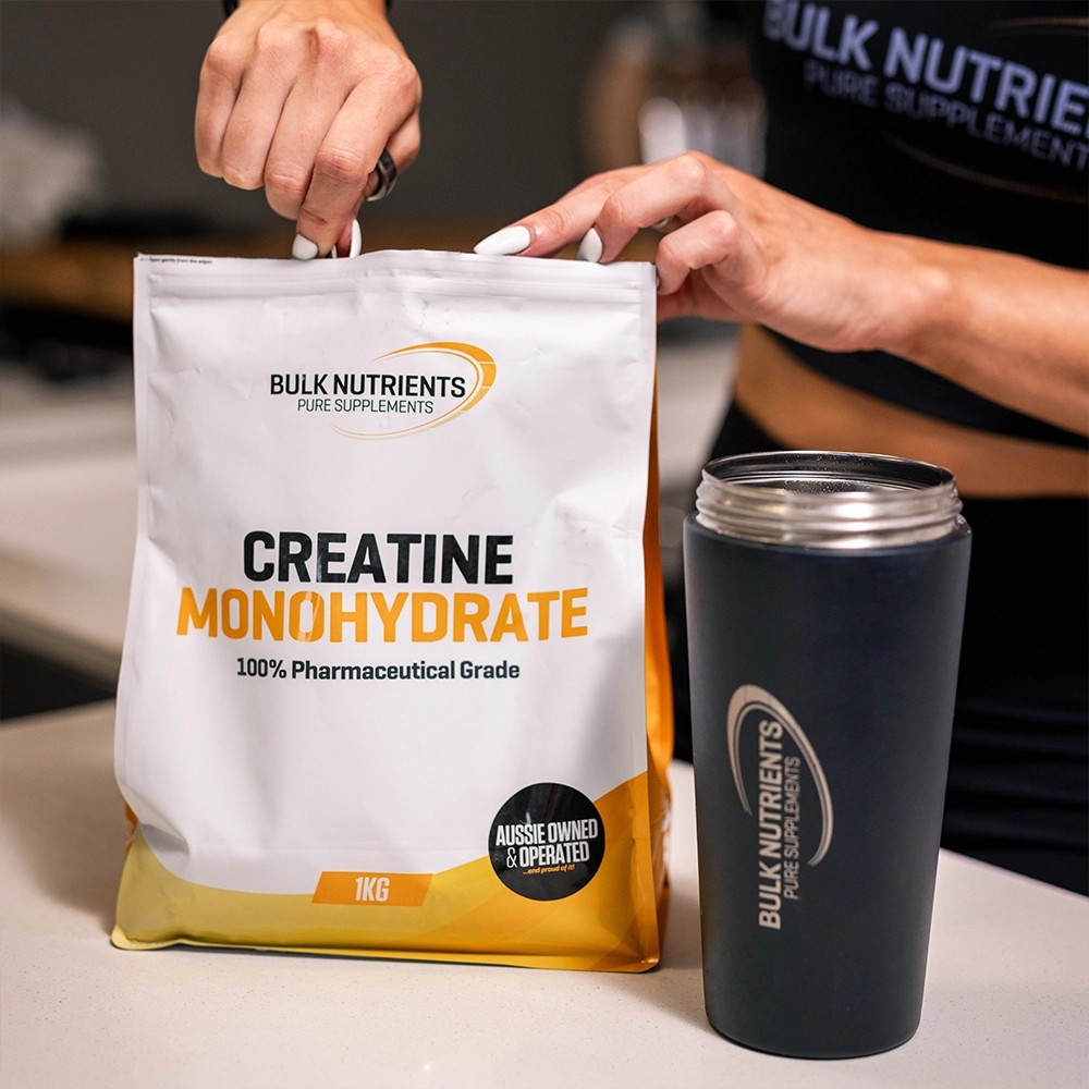 Gain muscle volume and strength cost-effectively with Bulk Nutrients' Creatine Monohydrate Powder.