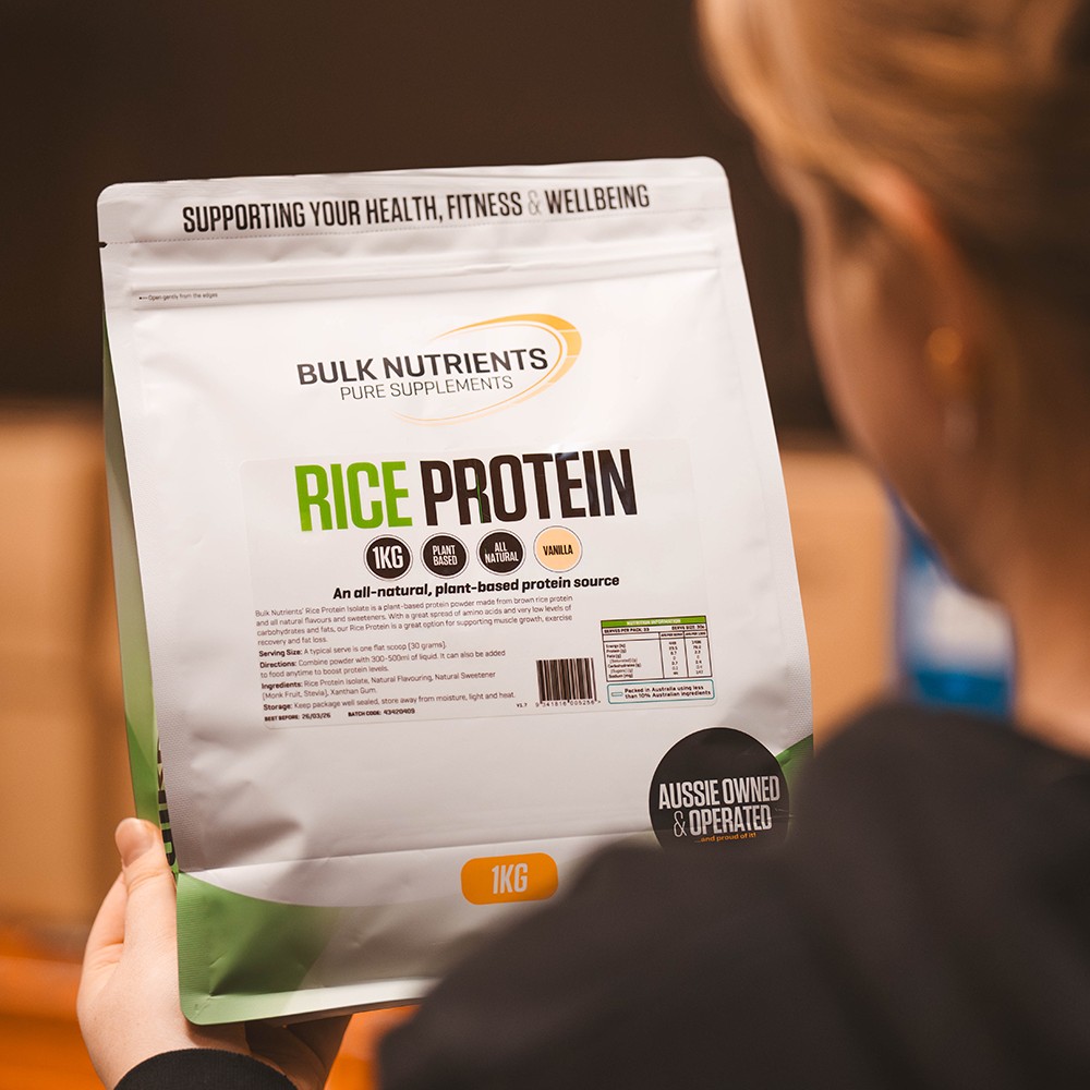 Bulk Nutrients' 100% Organic Brown Rice Protein Isolate is a complete protein, as it contains all the essential amino acids the body requires from food. This is also very beneficial for muscle development.