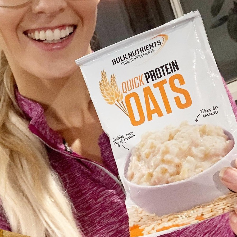 Looking for a fast and easy breakfast? The Bulk Nutrients' Quick Protein Oats Multi Pack includes seven single-serve sachets that make for an ideal breakfast option.