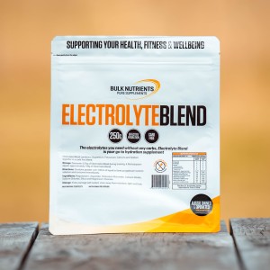 Bulk Nutrients' Electrolyte Blend containing the electrolytes you need without any carbohydrates its the go to rehydrating supplement