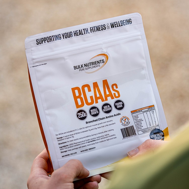 Bulk Nutrients' Branched Chain Amino Acids BCAAs Unflavoured