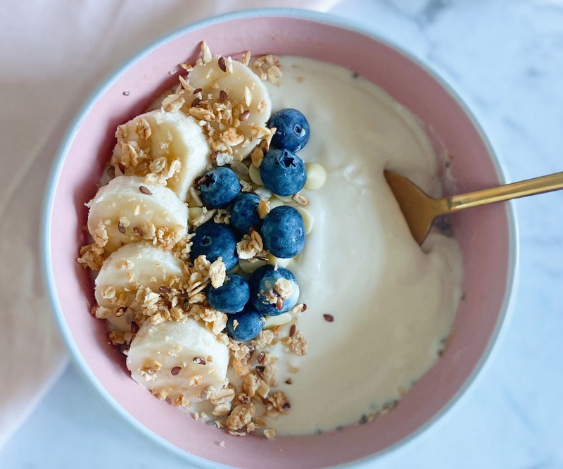 Vanilla Milkshake Overnight Oats