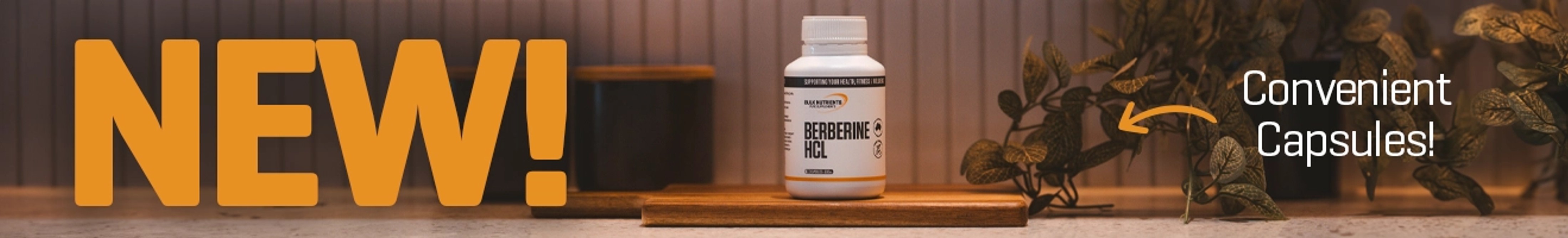 New Berberine HCL Capsules