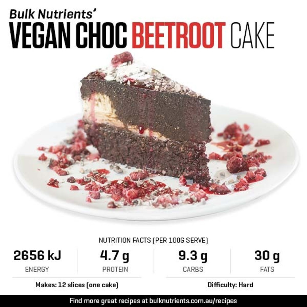 Vegan Choc Beetroot Cake Recipe | Bulk Nutrients Recipe