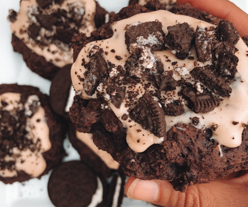 High Protein Cookies and Cream Scrolls Recipe from Bulk Nutrients.