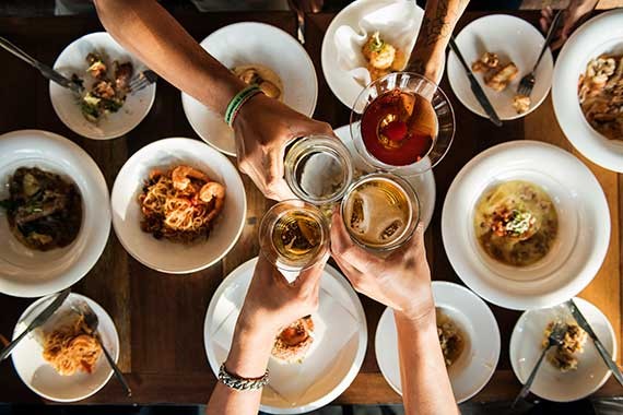 What to drink at a restaurant is equally as important.