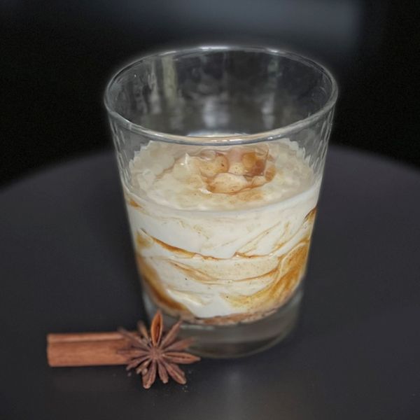 High protein Caramel Chai Mousse recipe from Bulk Nutrients