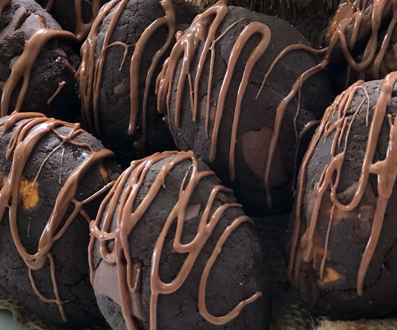 Choc Honeycomb Cookie Dough Eggs Recipe