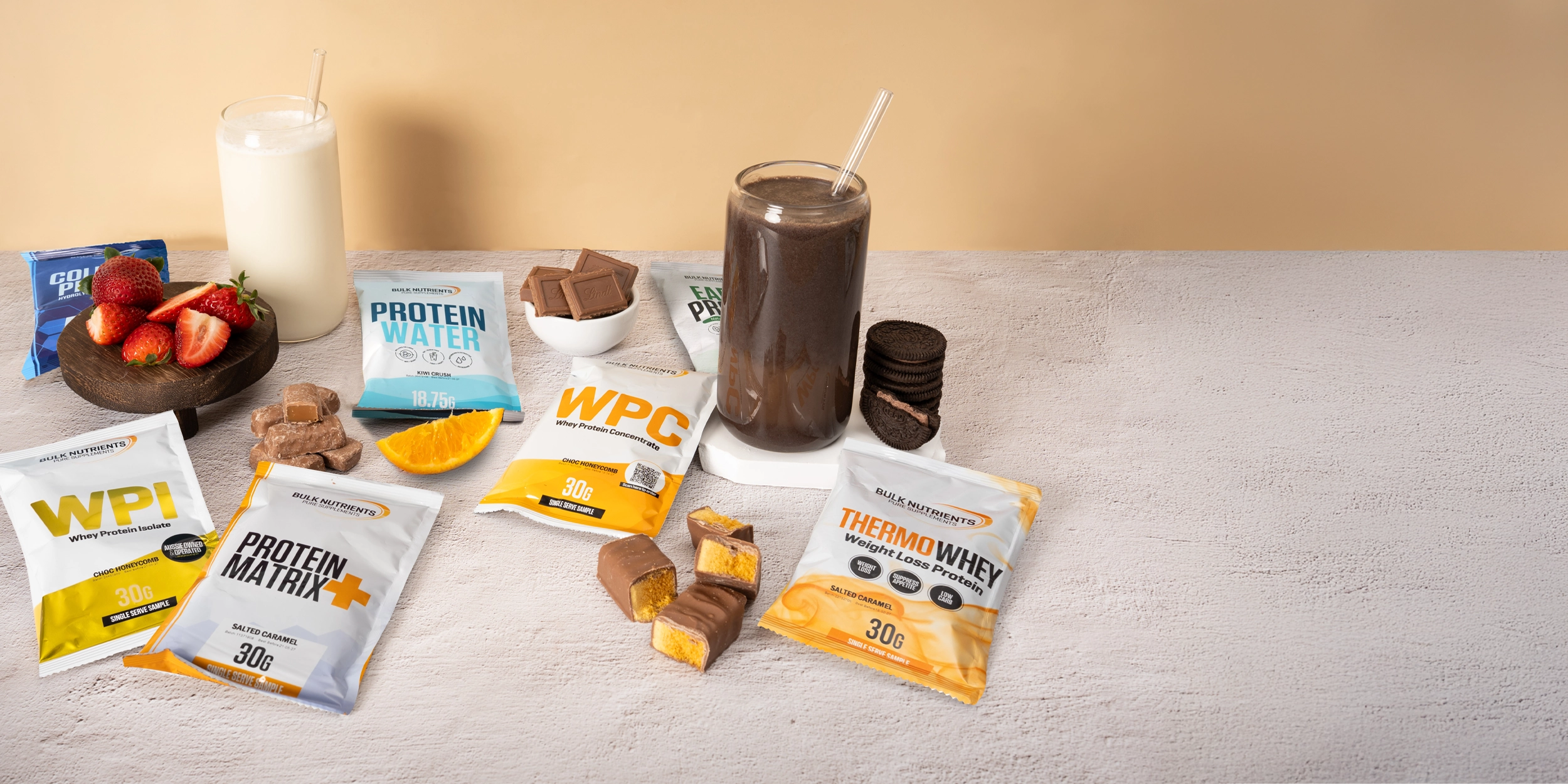 Bulk Nutrients Sample Packs make it easy to explore new favourites, one serve at a time. 