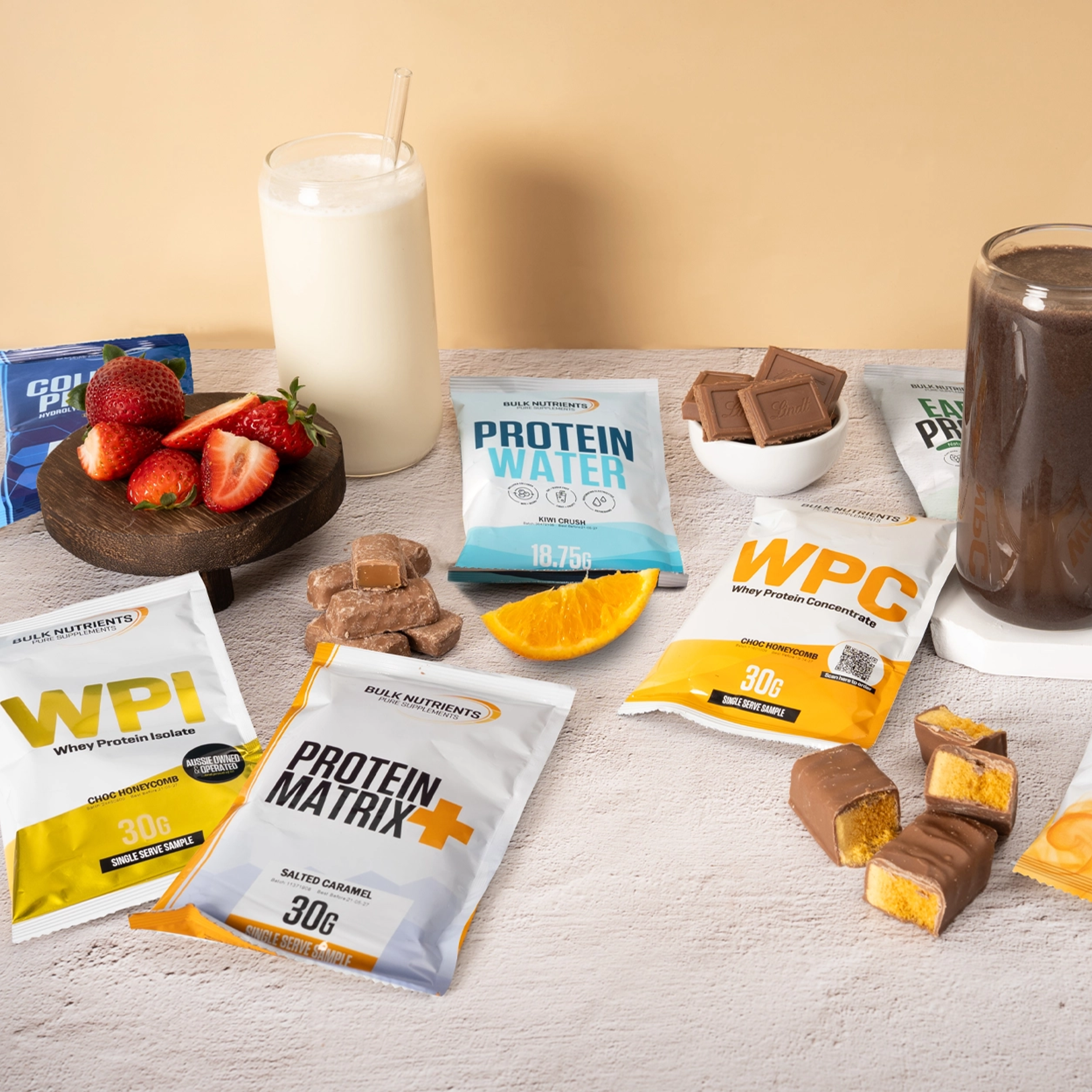 Bulk Nutrients Sample Packs make it easy to explore new favourites, one serve at a time.