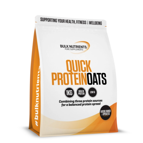 Bulk Nutrients' Quick Protein Oats Bulk Pack offering great value and will make sure there's enough for everyone