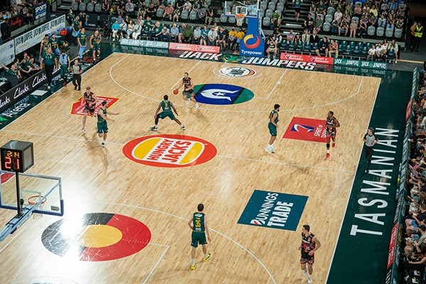 Tasmanian JackJumpers Home Court MyState Bank Arena DEC