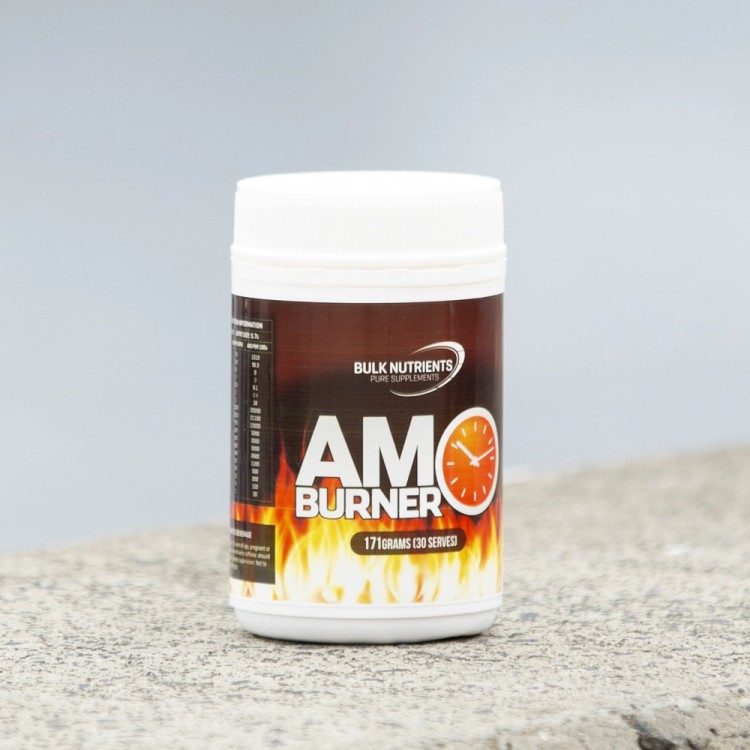 Bulk Nutrients' AM Burner is an option to aid weight control.