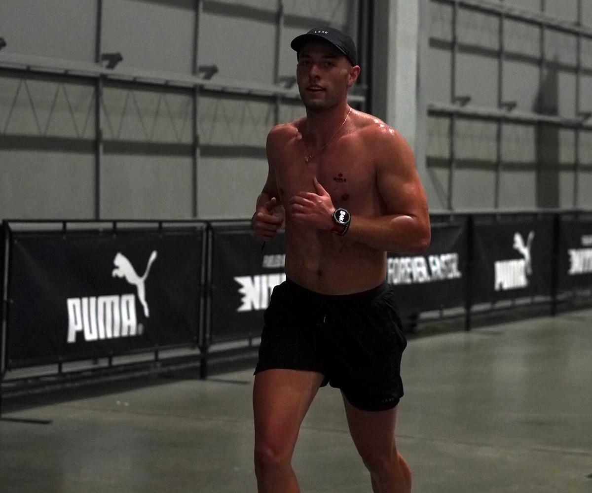 Bulk Nutrients Ambassador Ryan Hoffman competing in Hyrox