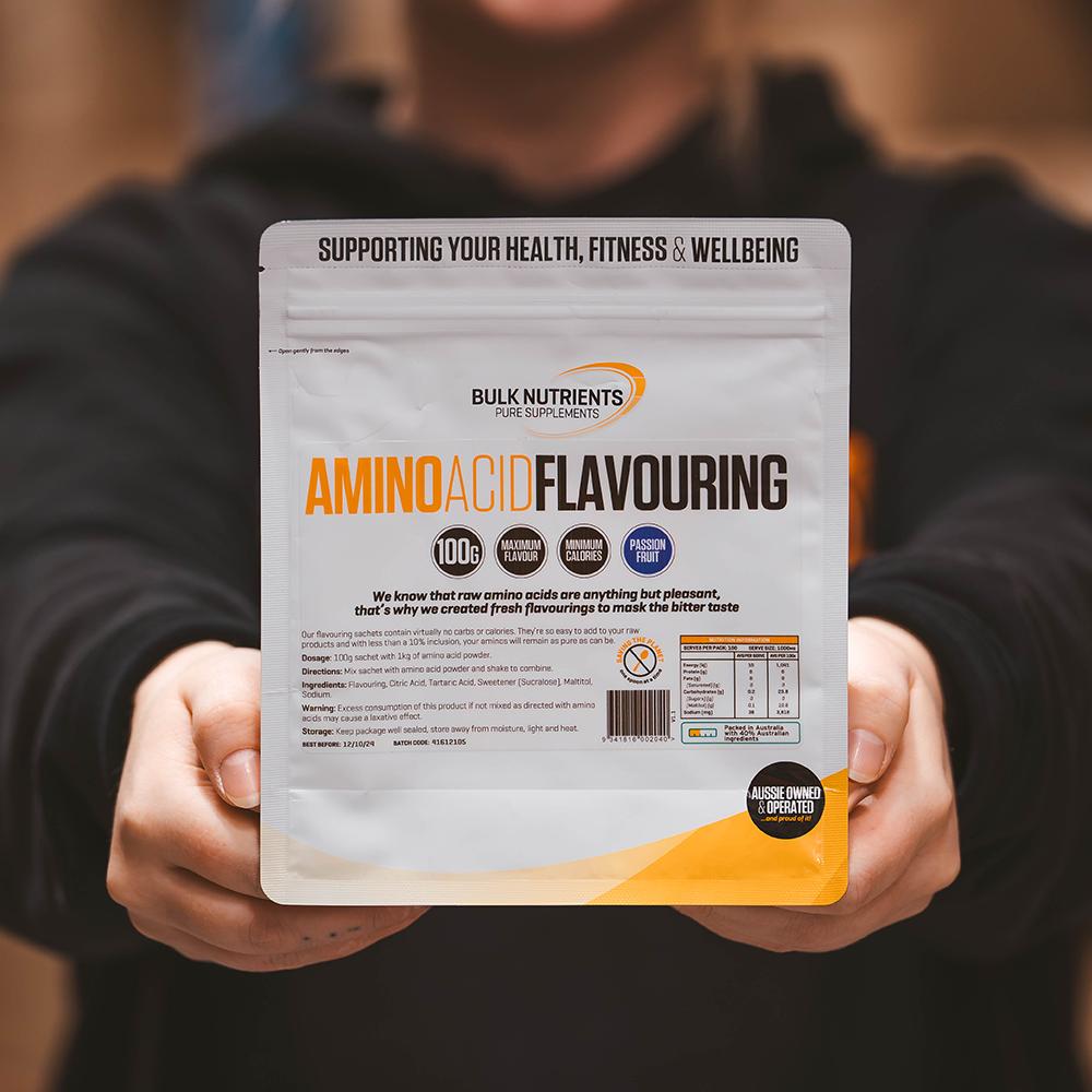 Bulk Nutrients' Amino Acid Flavouring makes raw aminos tastier