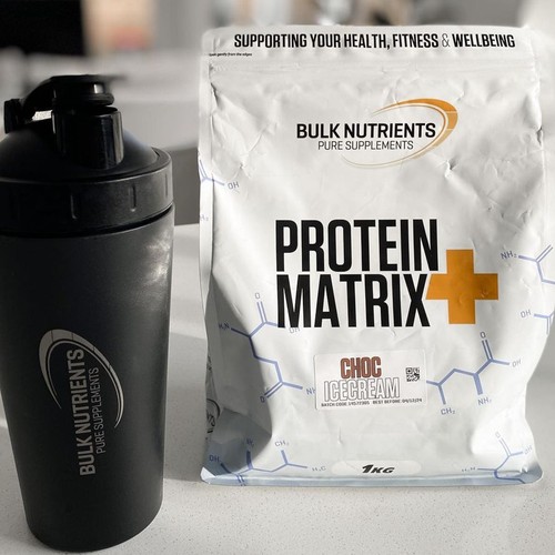 Looking for a protein blend that is both creamy and easy to digest? Try Bulk Nutrients' Protein Matrix+ for a high-quality and delicious option. Rocky Road Flavour.