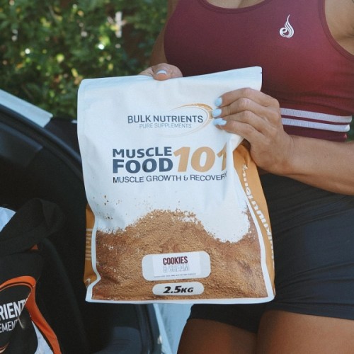 Get the gains you've been dreaming of with Bulk Nutrients' Muscle Food 101. With its 2-1 carb to protein ratio, this supplement is the ultimate choice for serious mass gain. Cookies & Cream flavour.