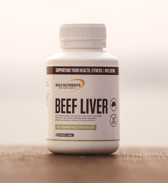 Bulk Nutrients Beef Liver Capsules