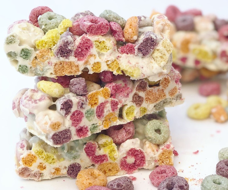 Froot Loops Crackle Bars