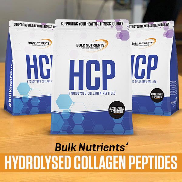 Bulk Nutrients Hydrolysed Collagen Peptides (HCP) has many impressive and unique benefits that most other proteins don't offer like keeping your skin, nails and hair looking healthy and helps to keep joints and ligaments strong and healthy.