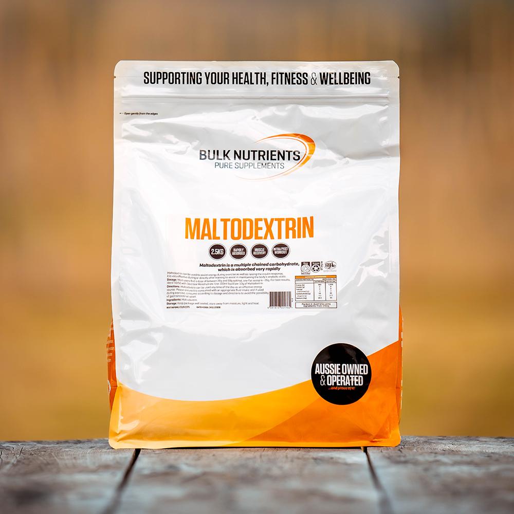 Bulk Nutrients' Maltodextrin a great option for when you need more energy when training its rapidly absorbed and there for you when you need most