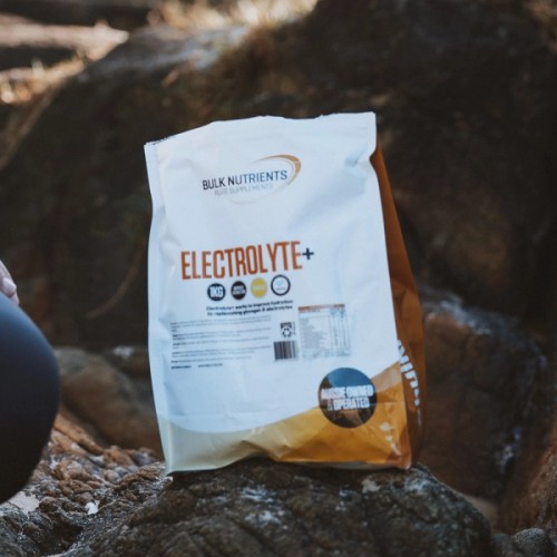 Stay hydrated with Bulk Nutrients' tasty Electrolyte Plus. Tropical flavour is HASTA tested.
