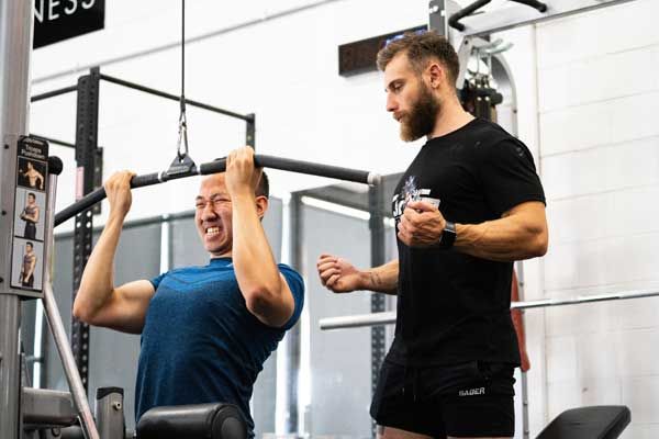 Mastering the correct lifting technique is imperative to maximise results and minimise the risk of injury. Organising a PT session or watching YouTube videos are both great learning tools.