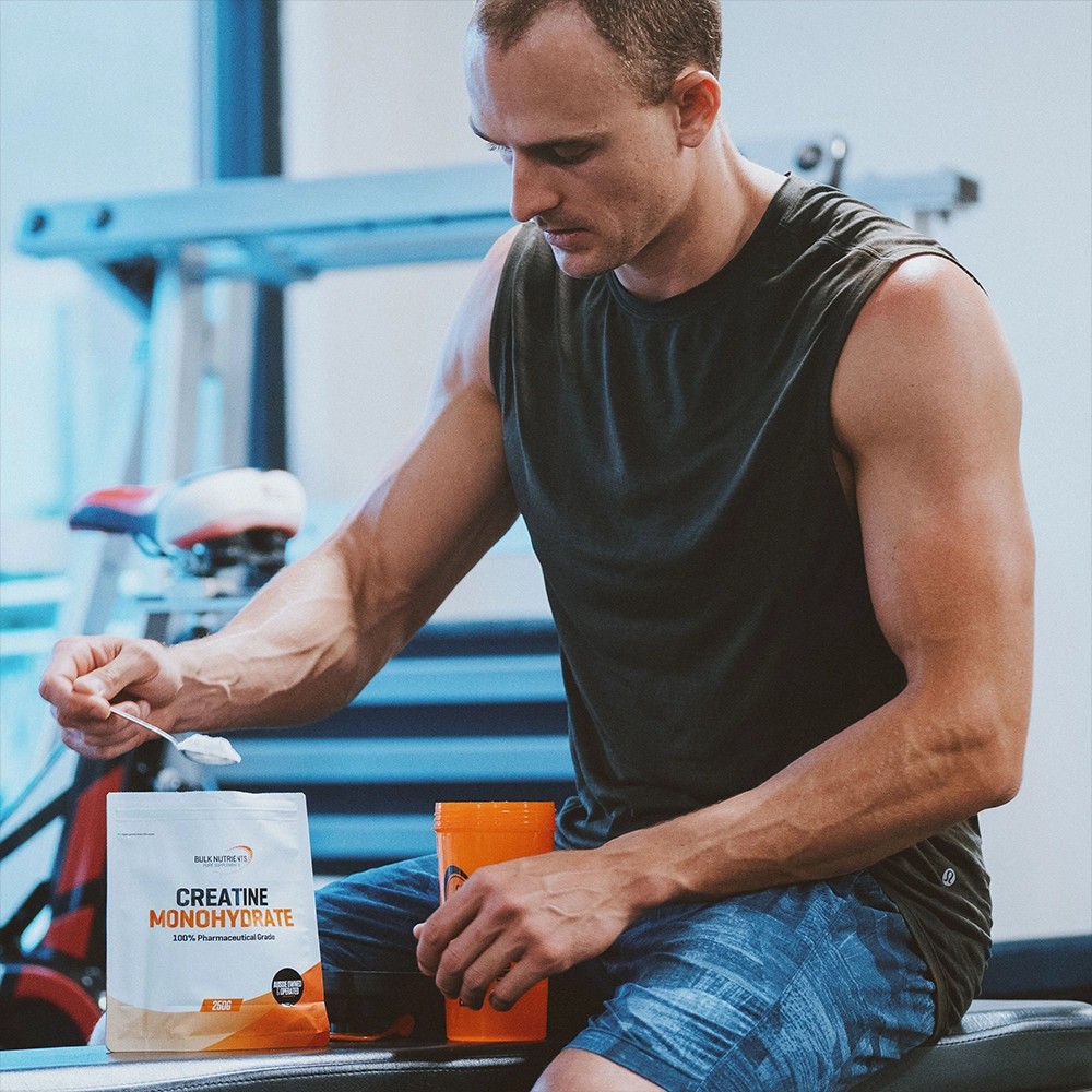 Gain muscle volume and strength cost-effectively with Bulk Nutrients' Creatine Monohydrate Powder.