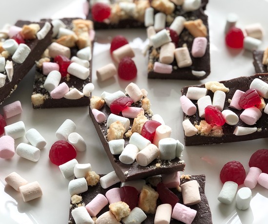 Rocky Road Protein Bars Recipe