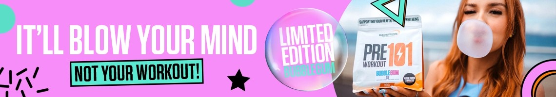 It'll Blow your mind, not your workout! Limited Edition Bubblegum Pre Workout 101!