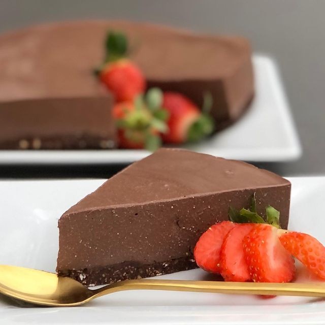 High Protein Choc Cheesecake