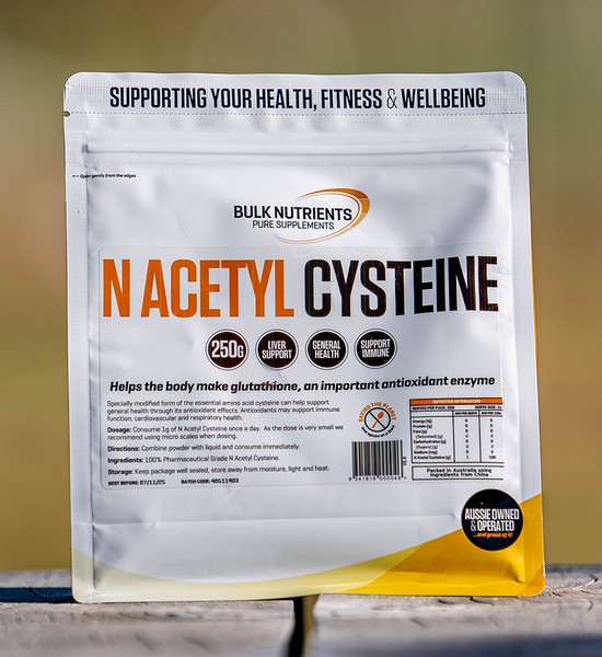Bulk Nutrients' N Acetyl Cysteine (NAC) powder can help support liver function and offers many additional health benefits