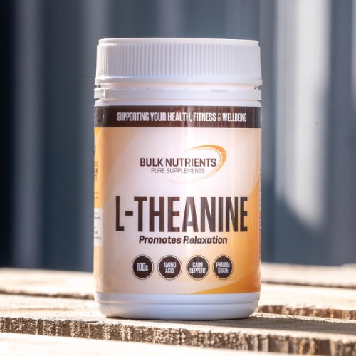 Bulk Nutrients' L-Theanine all the benefits of a bracing cup of tea in every serve.