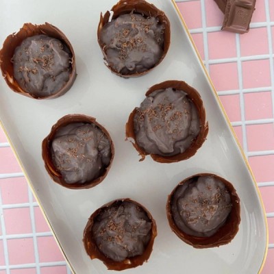 Choccy Mousse Cups