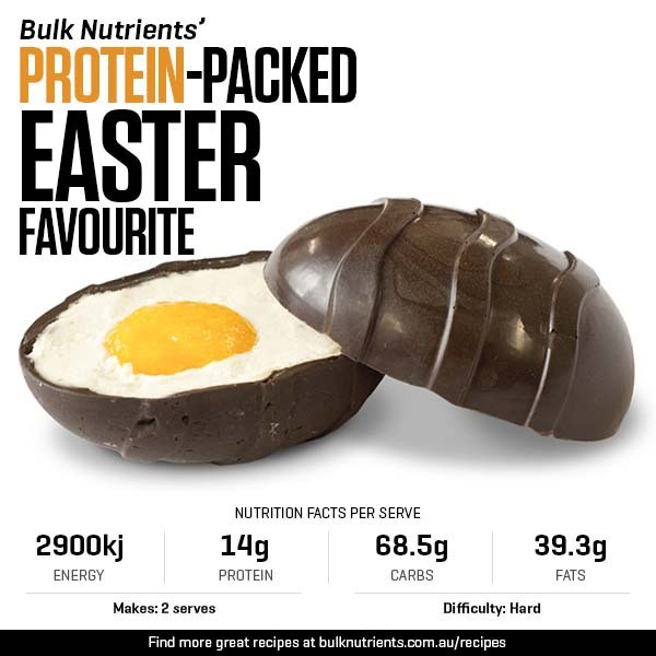 A Protein-Packed Easter Favourite recipe from Bulk Nutrients 
